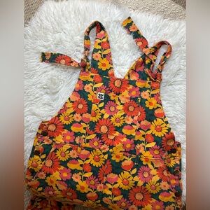 Lucy & Yak Cotton Canvas Dungarees, Size 12R